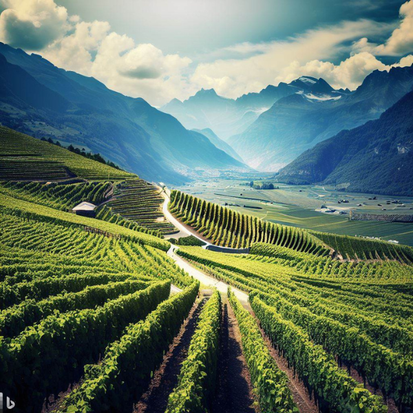 Vineyards Valais
